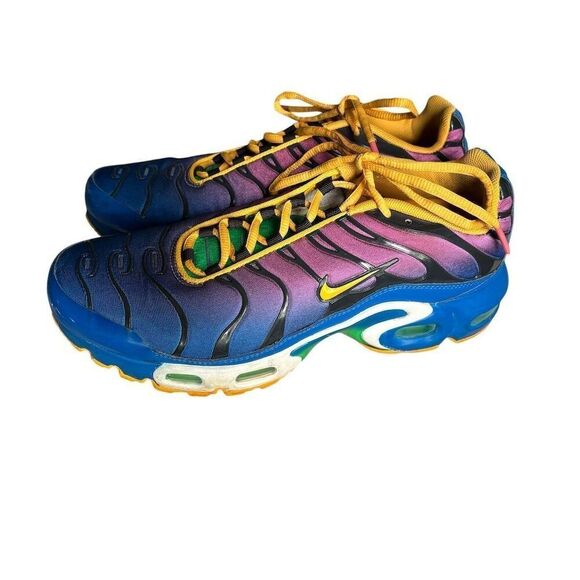 Nike Air Max Plus "Gumball" Multicolor Unisex Sneakers Size 7Y - Picture 2 of 7
